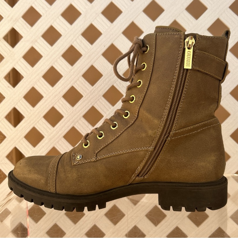 G by Guess Combat Moto Boots Size 8.5 EUC - Picture 6 of 16